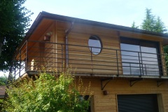 Garde-corps design Haute Savoie